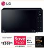 LG 42L Black Microwave MS4235GIS