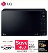 LG 42L Black Microwave MS4235GIS