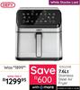 Defy 7.6Ltr Stainless Steel Air Fryer 10302348