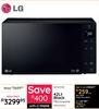LG 42Ltr Black Microwave MS4235GIS 10110195