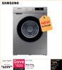 Samsung 8Kg Grey Front Loader Washing Machine WW80T3040BS 10272338