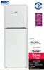 KIC 170L White Top Freezer/Fridge KTF518-2WH 10283508