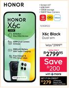 Honor X6c Black Dual Sim 10308122
