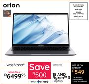 Orion 15 AMD Ryzen 3 Laptop