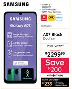 0Samsung Galaxy A07 Black Dual Sim 10308543