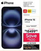 Apple iPhone 16 128GB 10300354