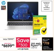 HP 255 AMD Ryzen 3 Laptop 10302658