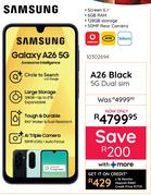 Samsung Galaxy A26 Black 5G Dual Sim 10302694