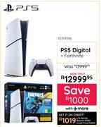 PS5 Digital + Forthnite