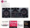 LG 2.1Channel HiFi System CJ45N 10302126