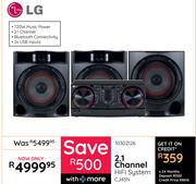 LG 2.1Channel HiFi System CJ45N 10302126
