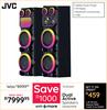 JVC Dual Active Speakers XSN8214PB