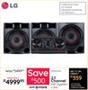 LG 2.1 Channel HiFi System CJ45N