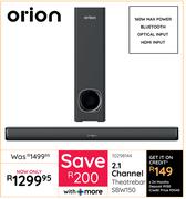 Orion 2.1 Channel Theatrebar SBW150