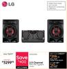 LG 2.0 Channel Mini HiFi System CK43N 10302098