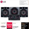 LG 2.1 Channel HiFi System CJ45N 10302126