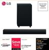 LG 2.1 Channel Sound Bar S30A 10322384