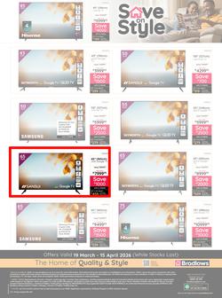 Bradlows : Save On Style (19 March - 15 April 2026), page 24