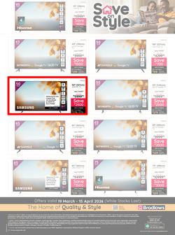 Bradlows : Save On Style (19 March - 15 April 2026), page 24