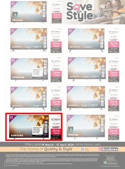 Bradlows : Save On Style (19 March - 15 April 2026), page 24