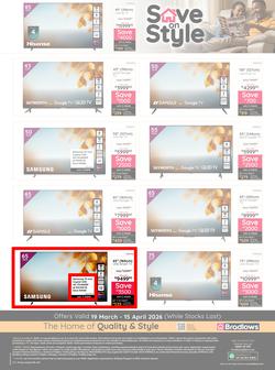 Bradlows : Save On Style (19 March - 15 April 2026), page 24