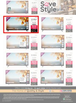 Bradlows : Save On Style (19 March - 15 April 2026), page 24