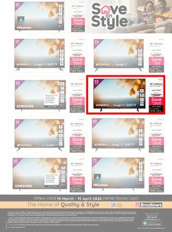 Bradlows : Save On Style (19 March - 15 April 2026), page 24