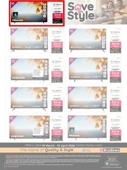 Bradlows : Save On Style (19 March - 15 April 2026), page 24