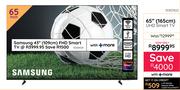 Samsung 65"(165cm) UHD Smart TV 10307822