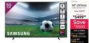 Samsung 50" (127cm) UHD Smart TV 10310129