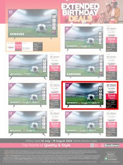 Bradlows : Birthday Deals (16 July - 19 August 2026), page 24