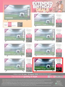 Bradlows : Birthday Deals (16 July - 19 August 2026), page 24