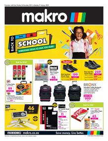 Makro : Back to School (26 December 2021 - 31 January 2022)