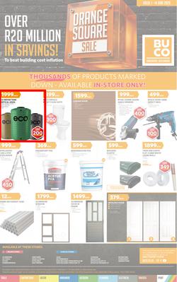 BUCO : Orange Square Sale (01 June - 14 June 2026) - Fundamental , page 1