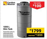 Garden Master 1000Ltr Slim Tank