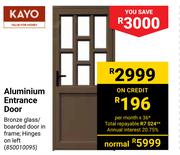 Kayo Aluminium Entrance Door