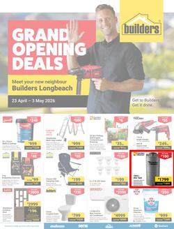 Builders : Longbeach Grand Opening Deals (23 April - 03 May 2026), page 1