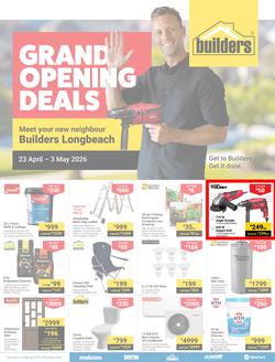 Builders : Longbeach Grand Opening Deals (23 April - 03 May 2026), page 1
