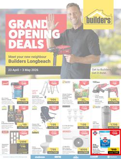 Builders : Longbeach Grand Opening Deals (23 April - 03 May 2026), page 1