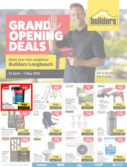 Builders : Longbeach Grand Opening Deals (23 April - 03 May 2026), page 1