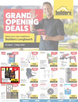 Builders : Longbeach Grand Opening Deals (23 April - 03 May 2026), page 1