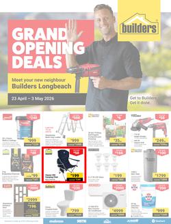 Builders : Longbeach Grand Opening Deals (23 April - 03 May 2026), page 1