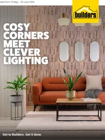 Builders : Cosy Corners Meet Clever Lighting (19 May - 29 June 2026)