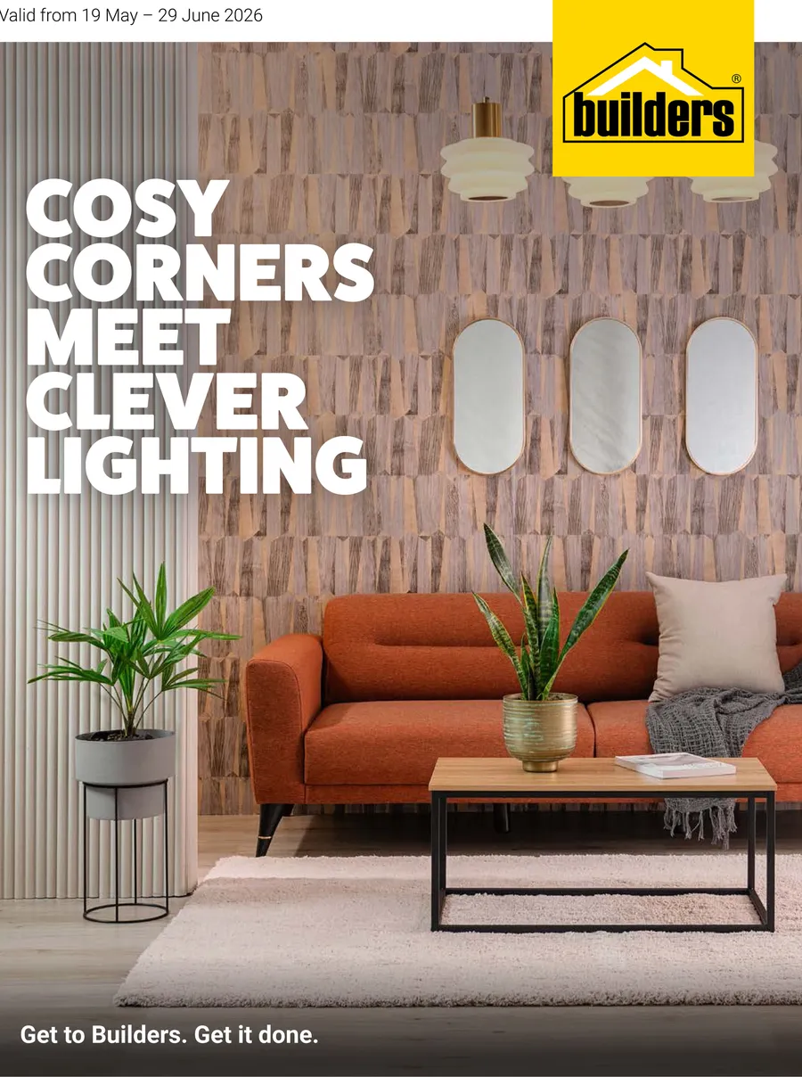Builders : Cosy Corners Meet Clever Lighting (19 May - 29 June 2026)