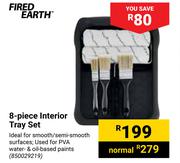 Fired Earth 8 Piece Interior Tray Set