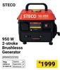 Steco 950W 2-Stroke Brushless Generator 850022255