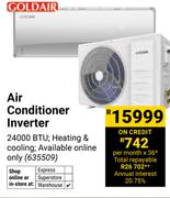Goldair 24000BTU Air Conditioner Inverter 635509