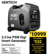 Gentech 3.5kw PSW Digi Invert Generator 850030550
