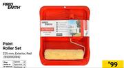 Fired Earth Paint Roller Set 225mm (Red) 850000084