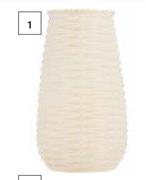 Ceramic Knitted Vase 5 88mm x 88mm x 150mm 850026767